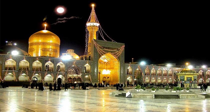 بیم اهریمن ندارد مُلک ایران رضا علیه‌السلام