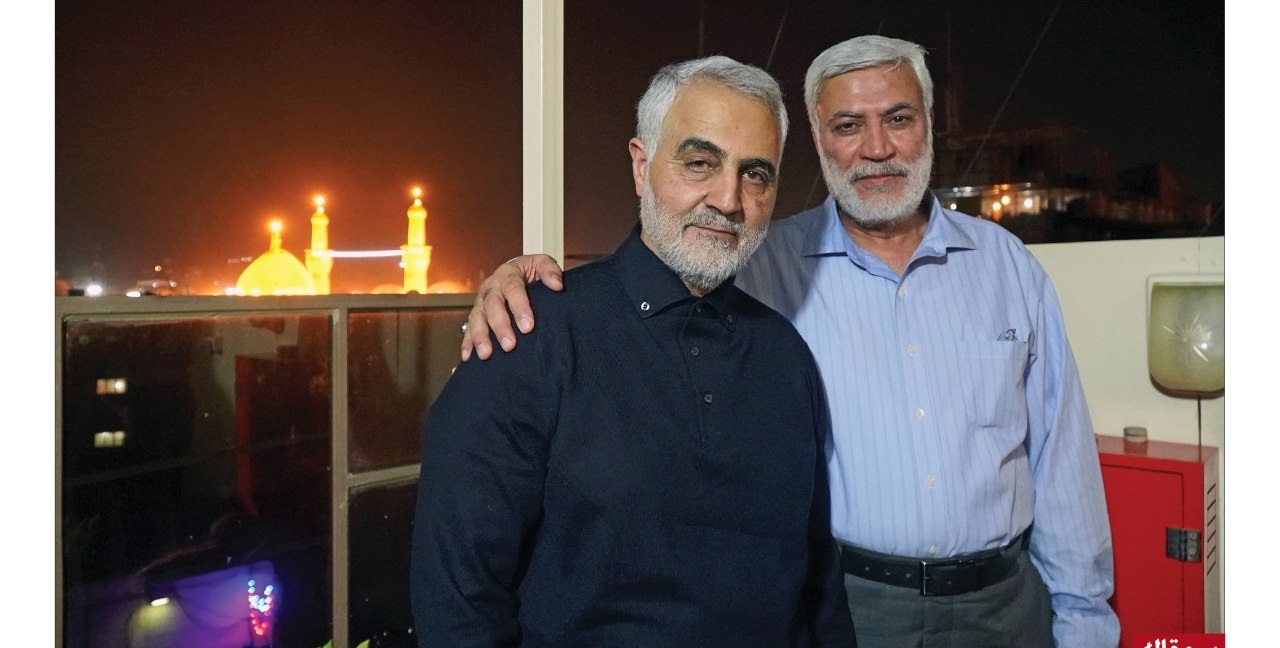 با یاران حاج‌قاسم و ابومهدی طرفید